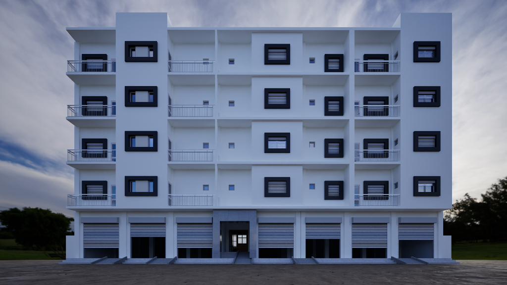 Immeuble résidentiel