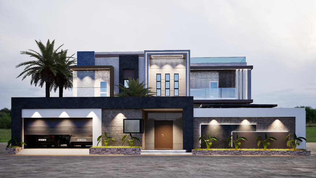 Villa contemporaine luxe